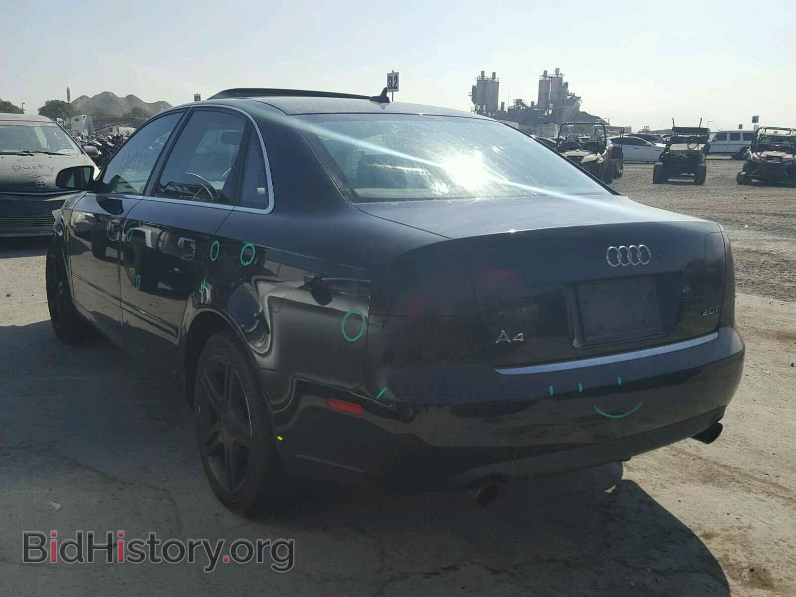 2007 AUDI A4 - VIN: WAUAF78EX7A246177 - Фото 3