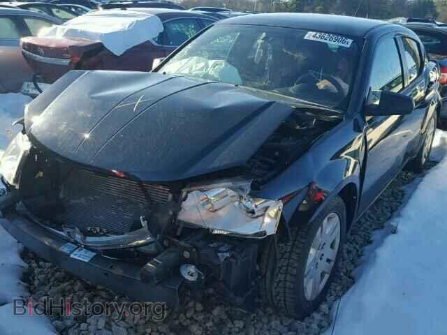 2011 DODGE AVENGER - VIN: 1B3BD4FB3BN541791 - Фото 2