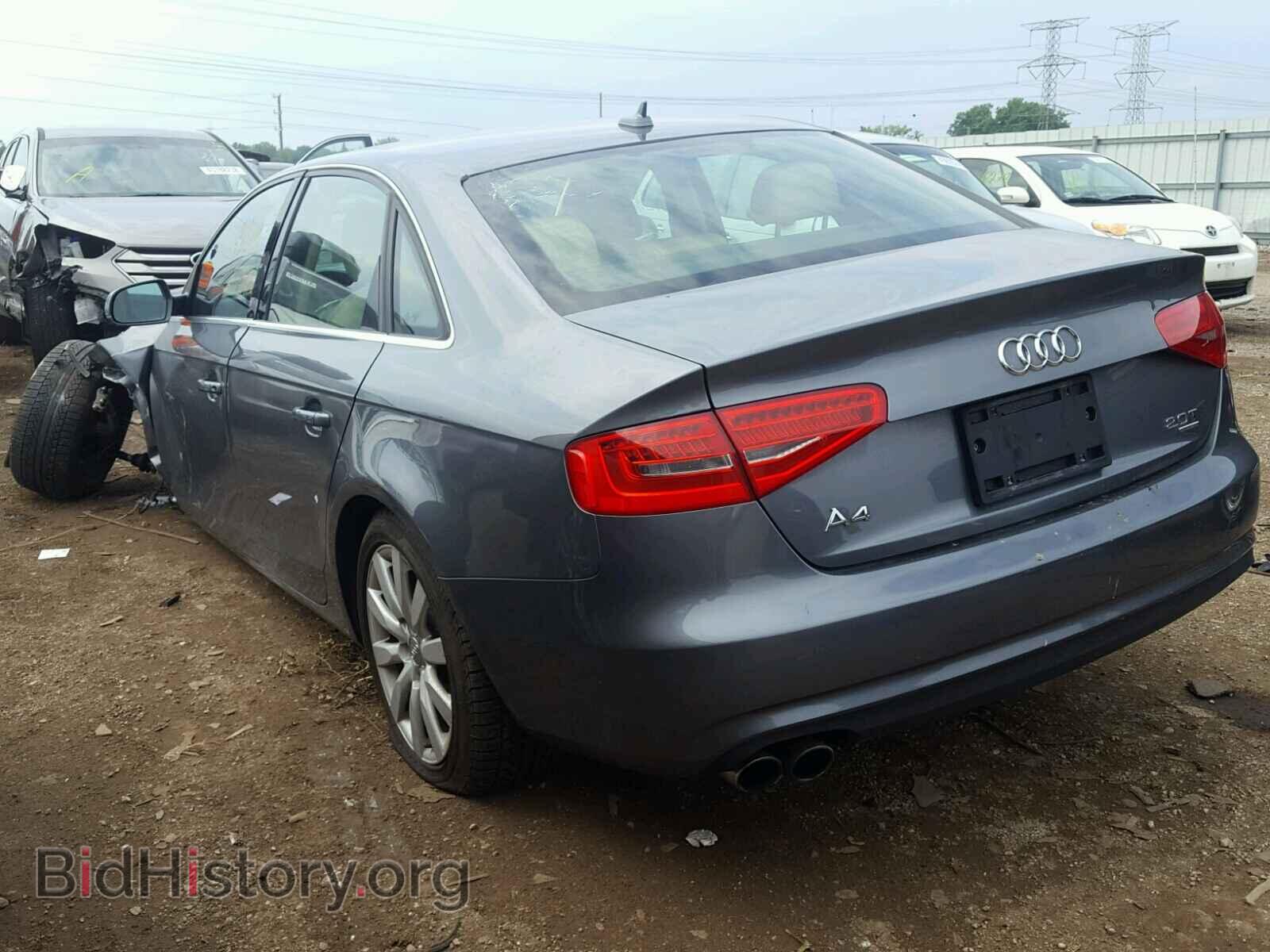 2013 AUDI A4 - VIN: WAUBFAFL4DA055837 - Фото 3
