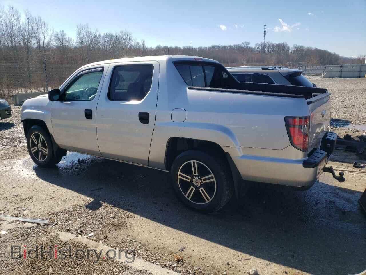 2013 HONDA RIDGELINE - VIN: 5FPYK1F71DB018772 - Фото 2