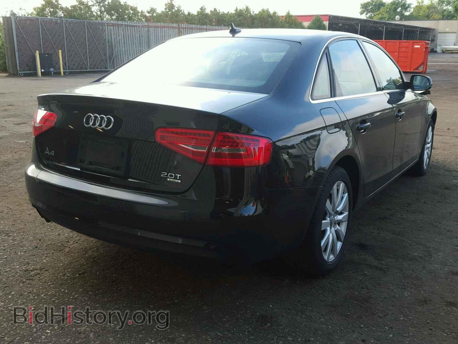 2013 AUDI A4 - VIN: WAUBFAFL8DA184437 - Фото 4