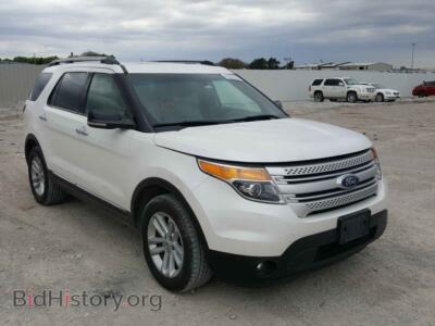 2012 Ford EXPLORER Explorer X, white — VIN 1FMHK8D86CGA94355, Copart