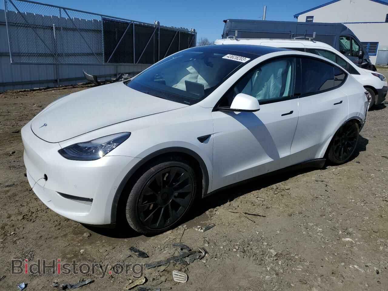 Photo 5YJYGDEEXLF008607 - TESLA MODEL Y 2020