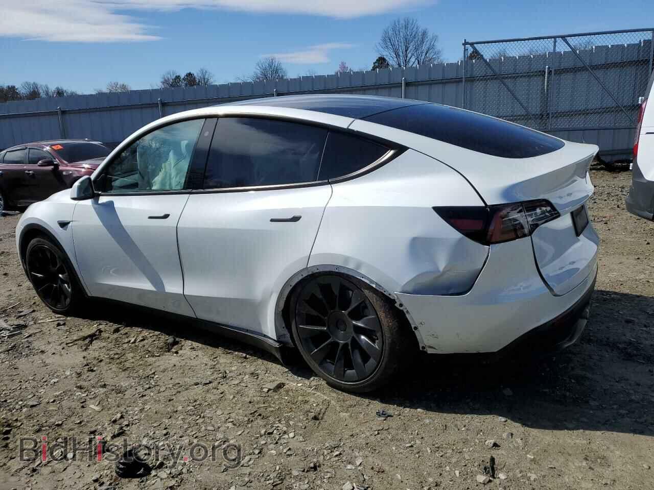 2020 TESLA MODEL Y - VIN: 5YJYGDEEXLF008607 - Photo 2