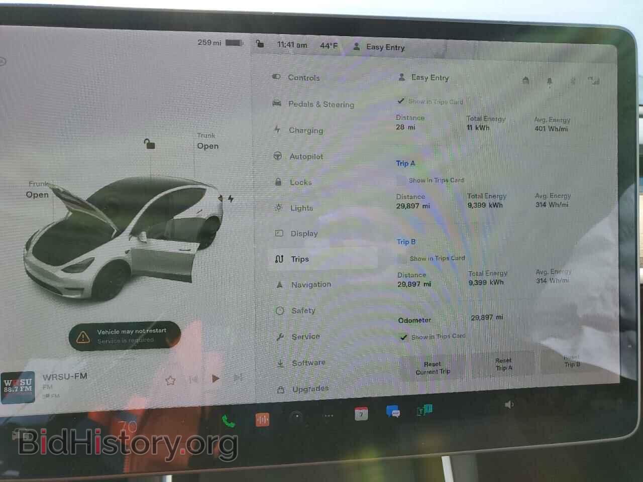 2020 TESLA MODEL Y - VIN: 5YJYGDEEXLF008607 - Photo 9
