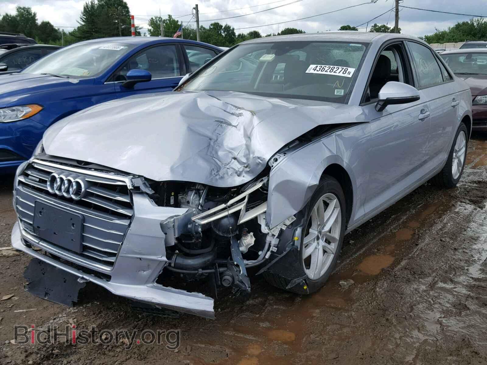 2017 AUDI A4 - VIN: WAUANAF49HN031541 - Фото 2