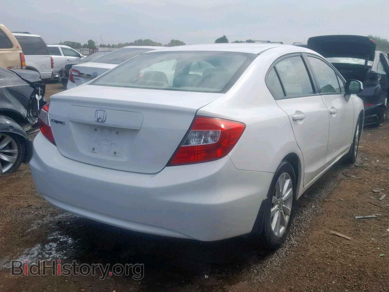 2012 HONDA CIVIC - VIN: 19XFB2F85CE016445 - Фото 4