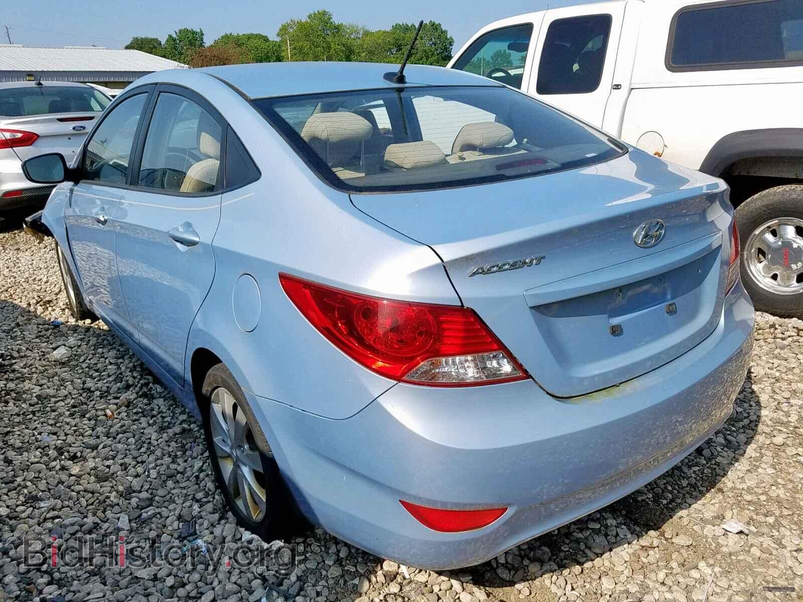2012 HYUNDAI ACCENT - VIN: KMHCU4AE6CU169340 - Фото 3