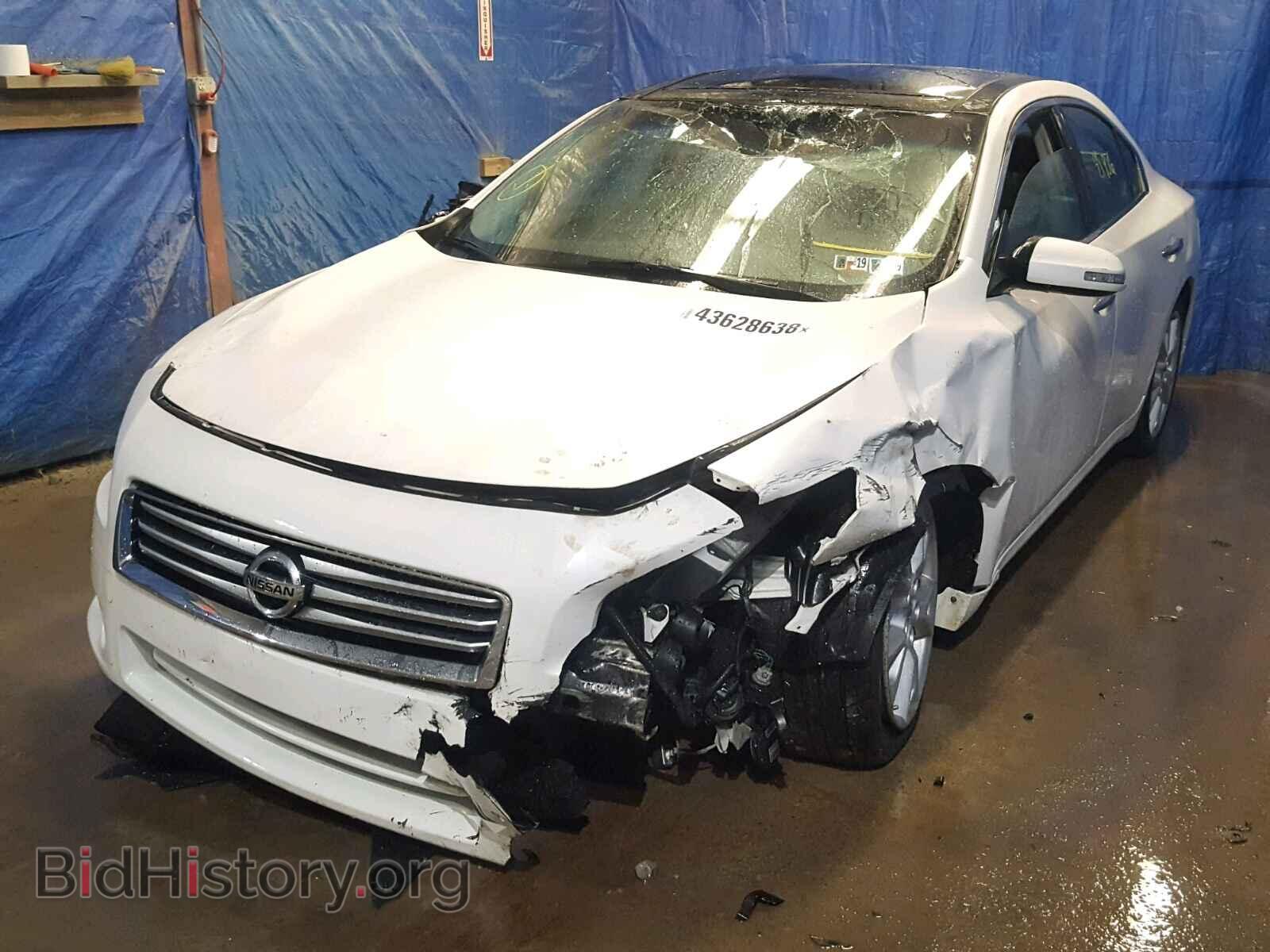 2012 NISSAN MAXIMA S - VIN: 1N4AA5AP0CC856627 - Фото 2