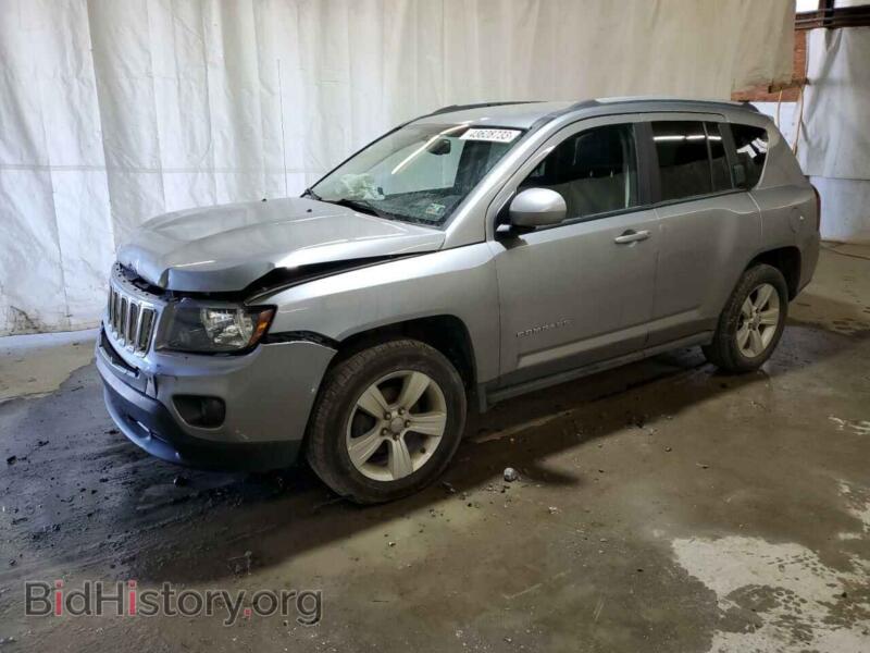 2017 Jeep COMPASS Compass LA (VIN 1C4NJDEB4HD143283) — фото 1 из 12, Copart, повреждение: передняя часть