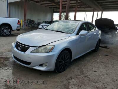 2007 Lexus IS 250, silver — VIN JTHCK262272019335, Copart