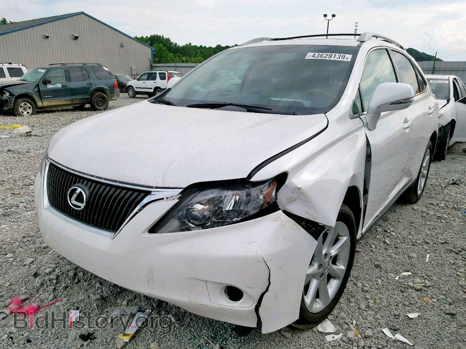 2011 LEXUS RX 350 - VIN: 2T2BK1BA6BC081203 - Фото 2