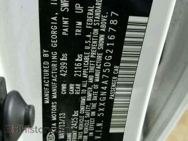 2013 KIA OPTIMA - VIN: 5XXGN4A75DG216787 - Photo 10