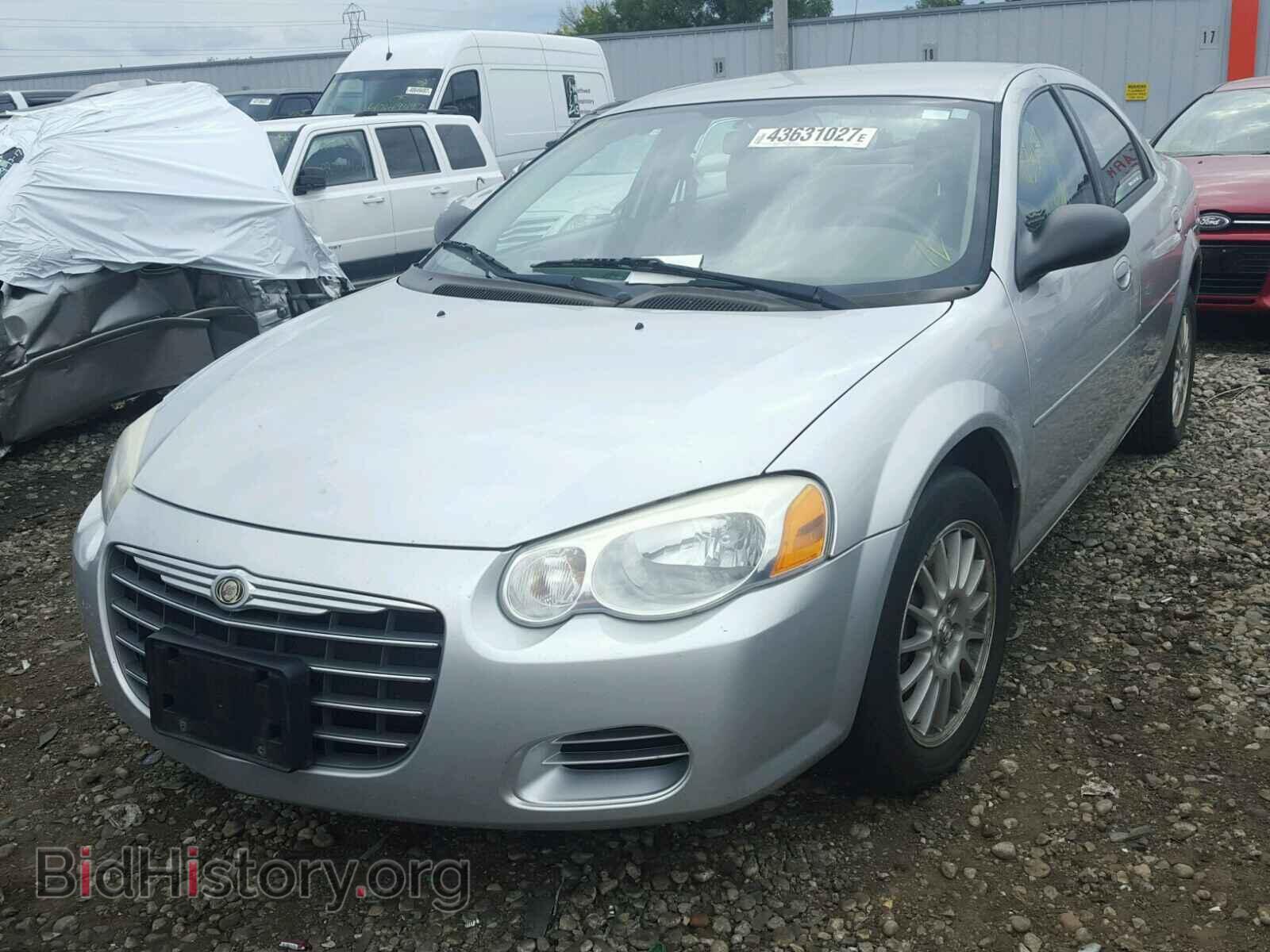 2004 CHRYSLER SEBRING - VIN: 1C3EL46R94N204058 - Фото 2