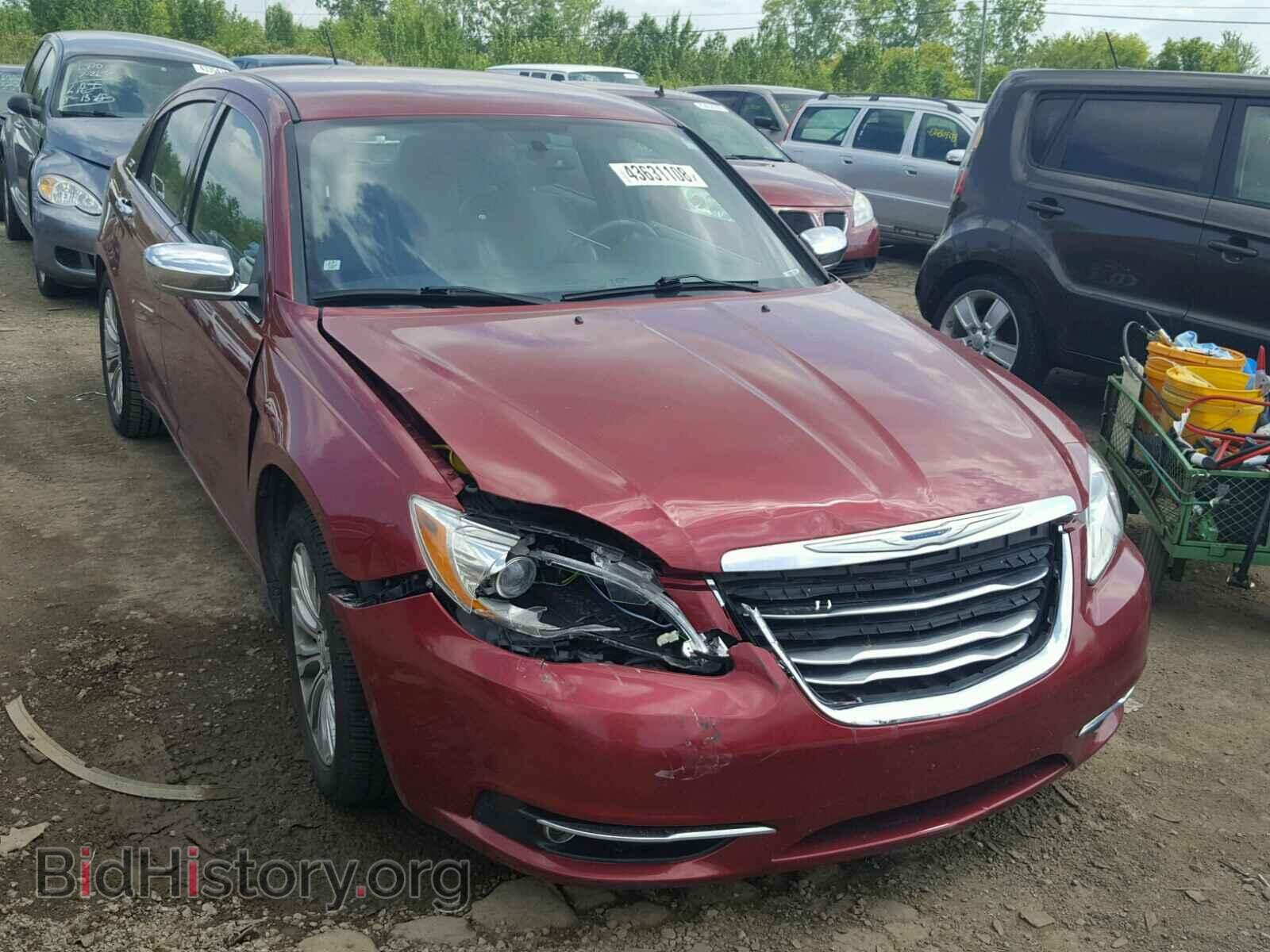 Фотография 1C3CCBCB8CN307473 - CHRYSLER 200 2012