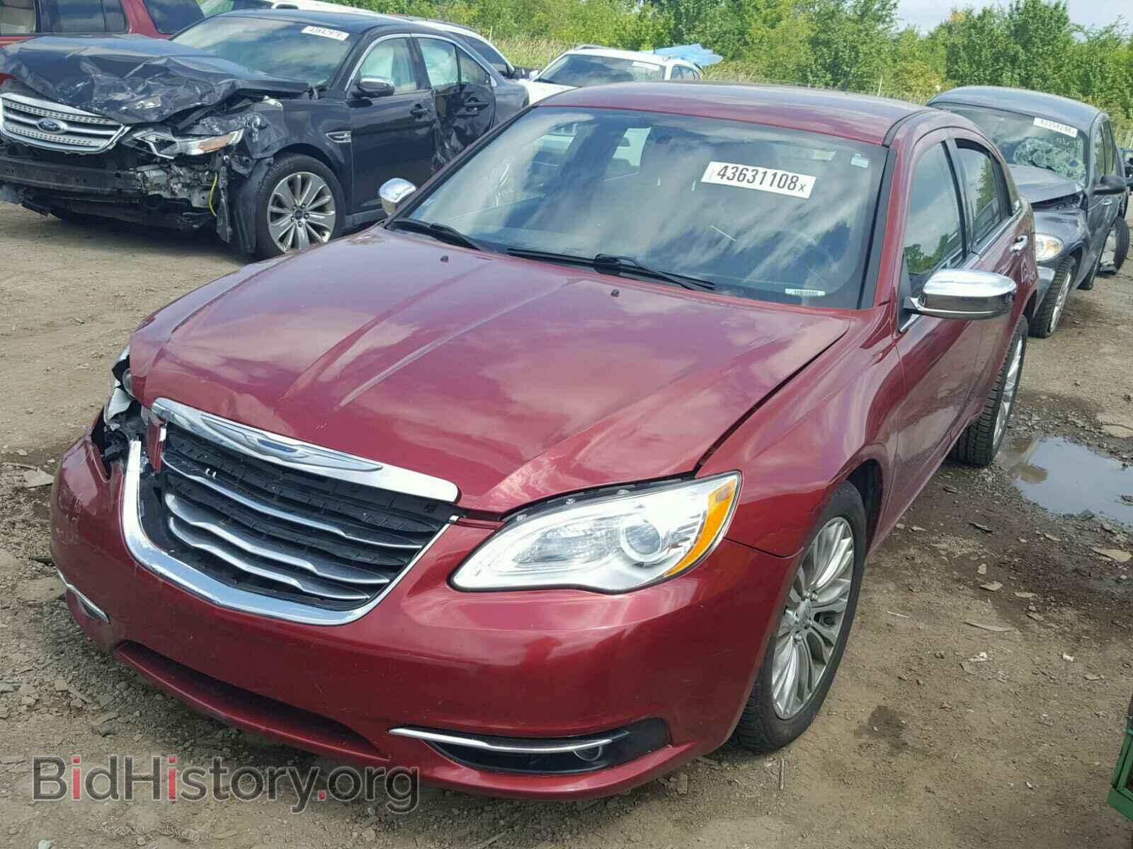 2012 CHRYSLER 200 - VIN: 1C3CCBCB8CN307473 - Фото 2
