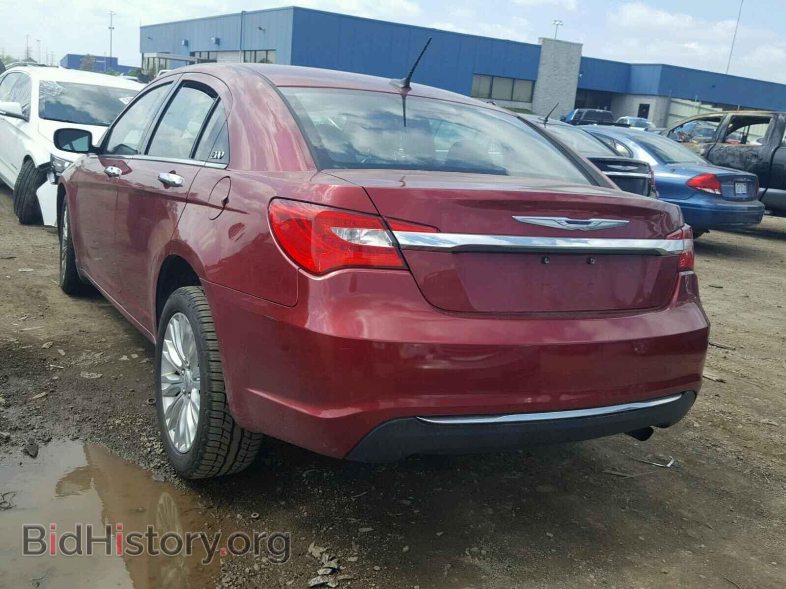 2012 CHRYSLER 200 - VIN: 1C3CCBCB8CN307473 - Фото 3