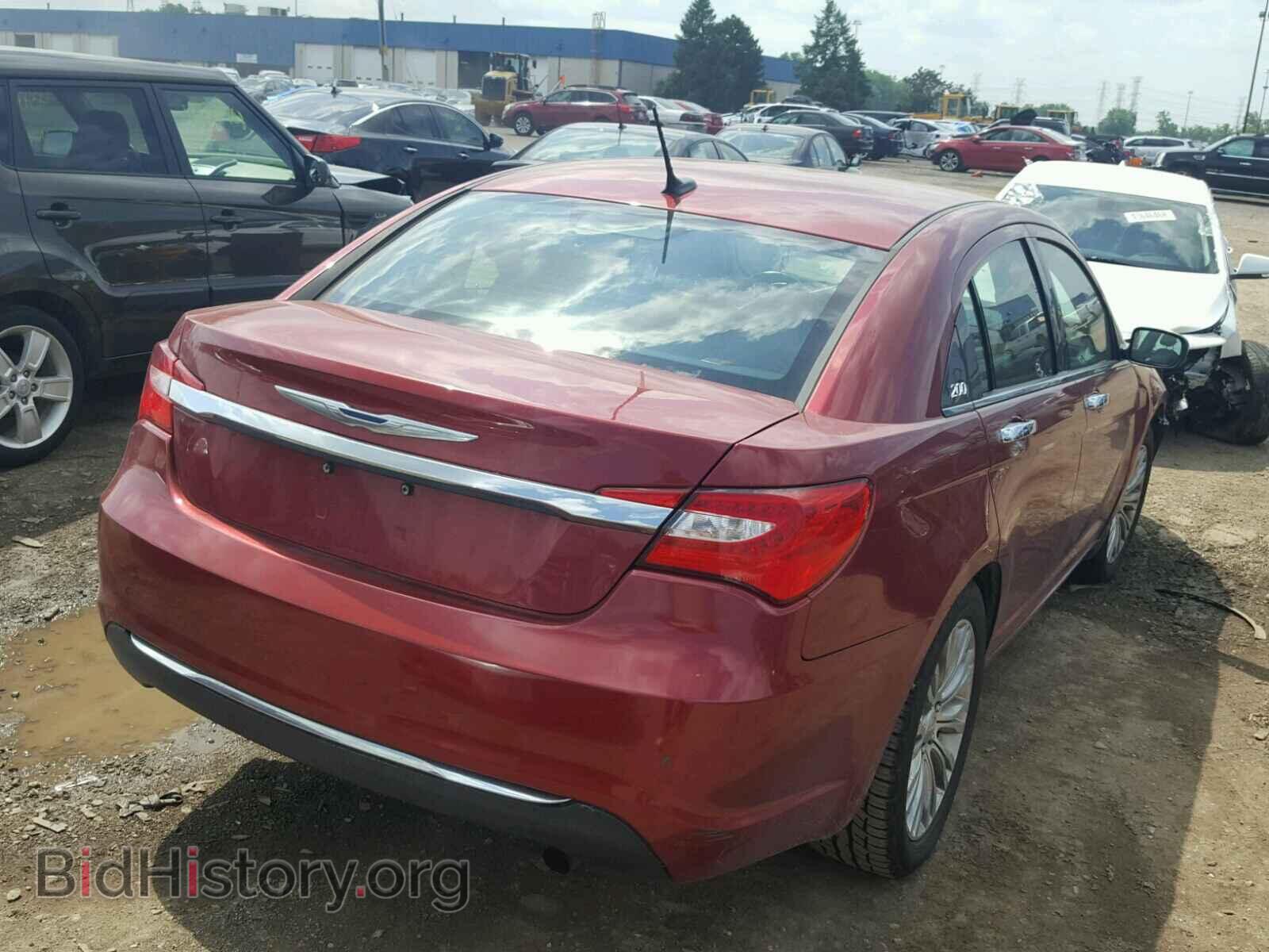 2012 CHRYSLER 200 - VIN: 1C3CCBCB8CN307473 - Фото 4