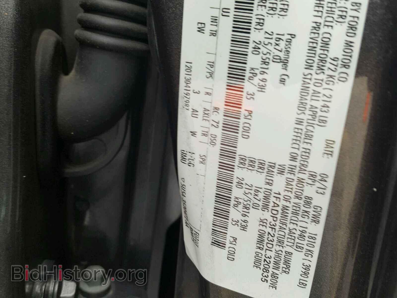 2013 FORD FOCUS - VIN: 1FADP3F23DL320835 - Photo 10