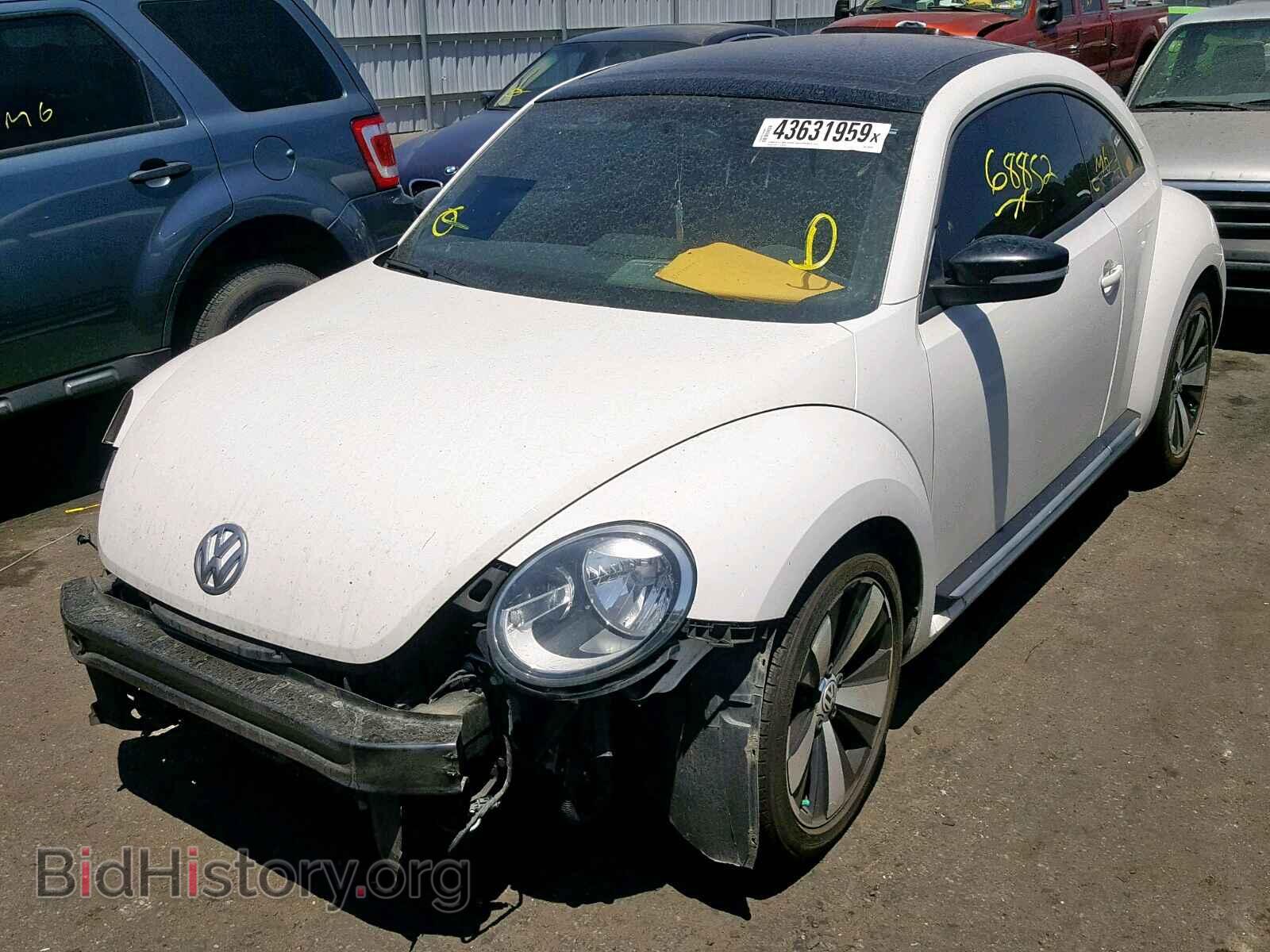 2012 VOLKSWAGEN BEETLE - VIN: 3VWVA7ATXCM648335 - Фото 2