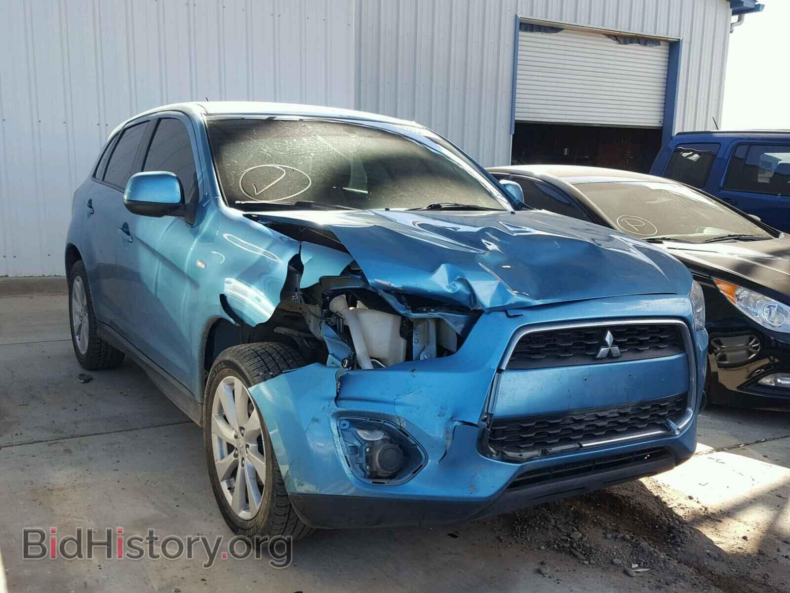 Photo 4A4AP3AU7EE017657 - MITSUBISHI OUTLANDER 2014