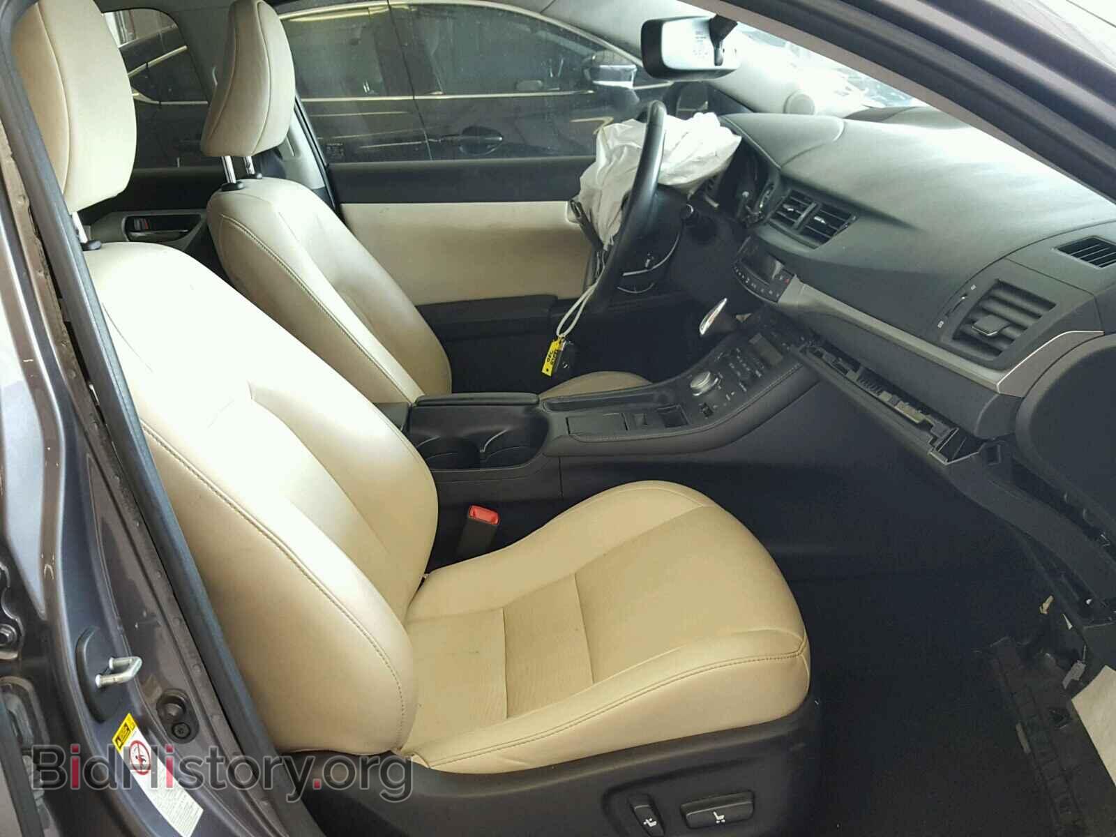 2013 LEXUS CT 200 - VIN: JTHKD5BH5D2141281 - Фото 5
