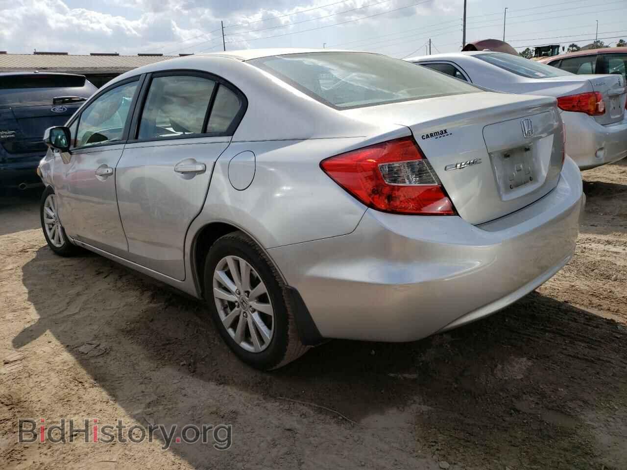 2012 HONDA CIVIC - VIN: 2HGFB2F91CH309192 - Photo 2