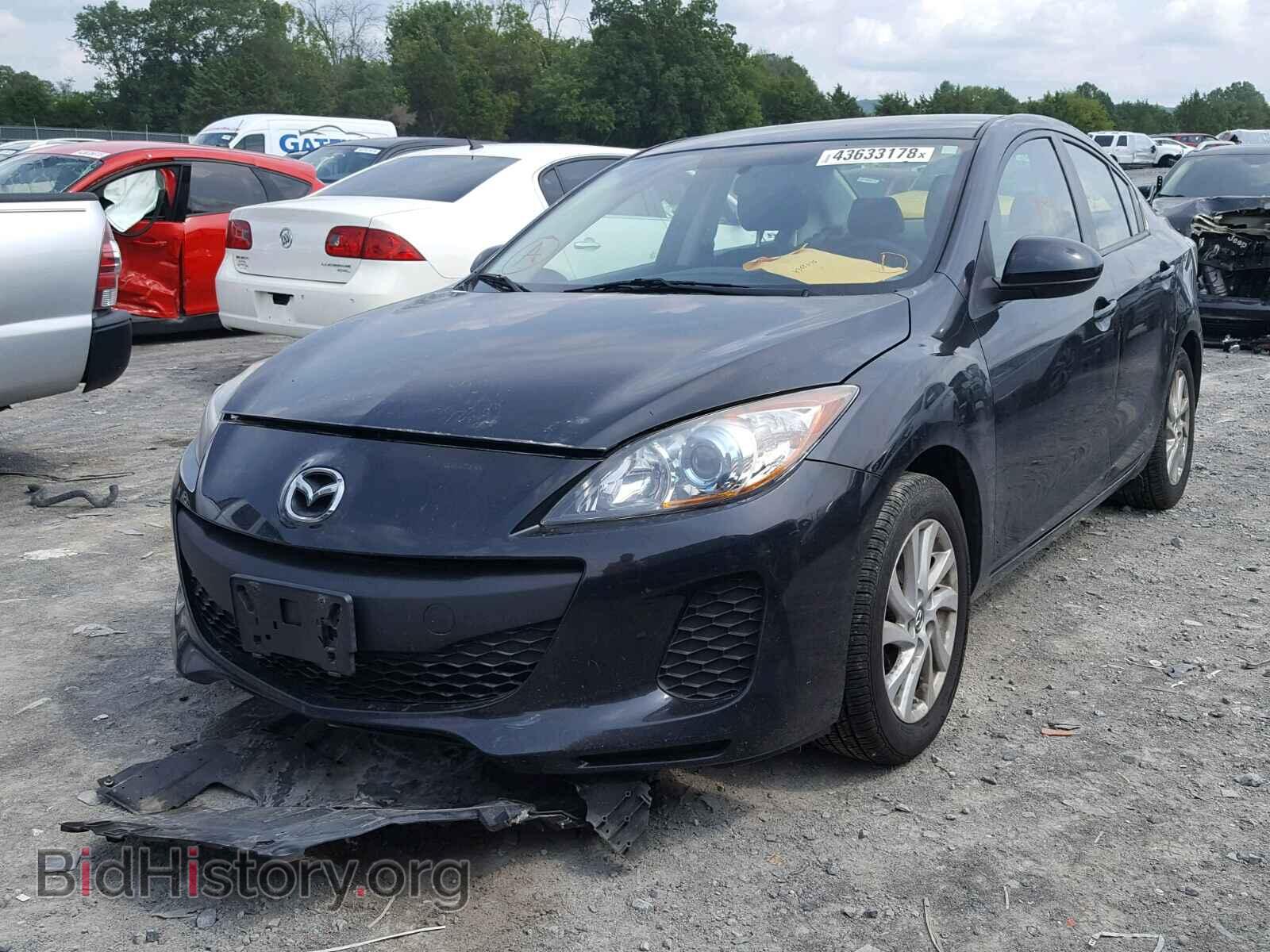2012 MAZDA 3 - VIN: JM1BL1V73C1670538 - Фото 2