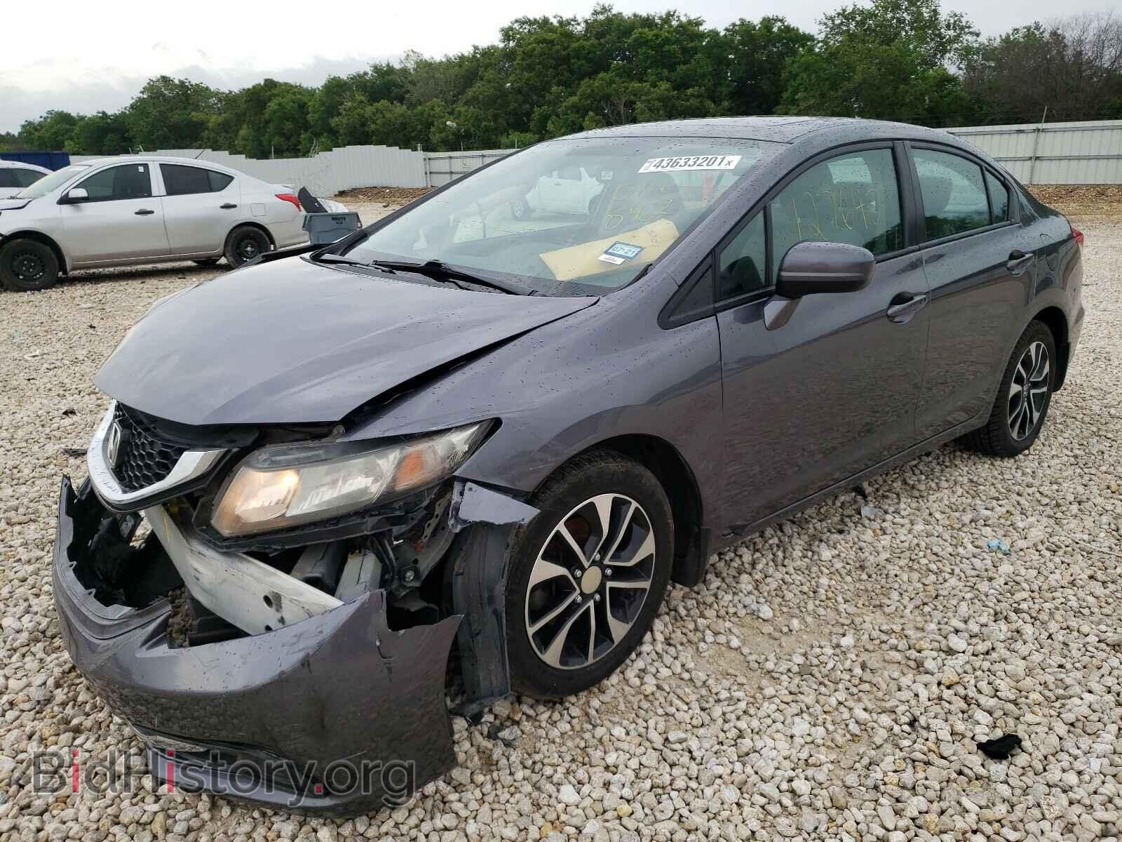 2015 HONDA CIVIC - VIN: 19XFB2F8XFE014842 - Фото 2