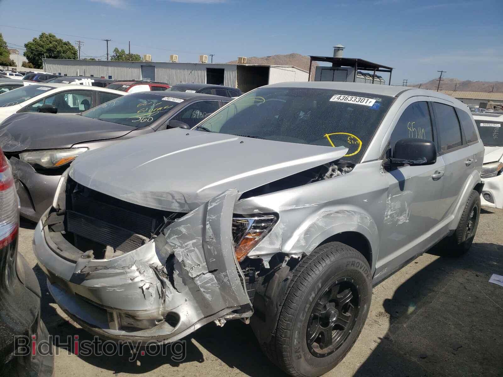2014 DODGE JOURNEY - VIN: 3C4PDCAB5ET150460 - Фото 2