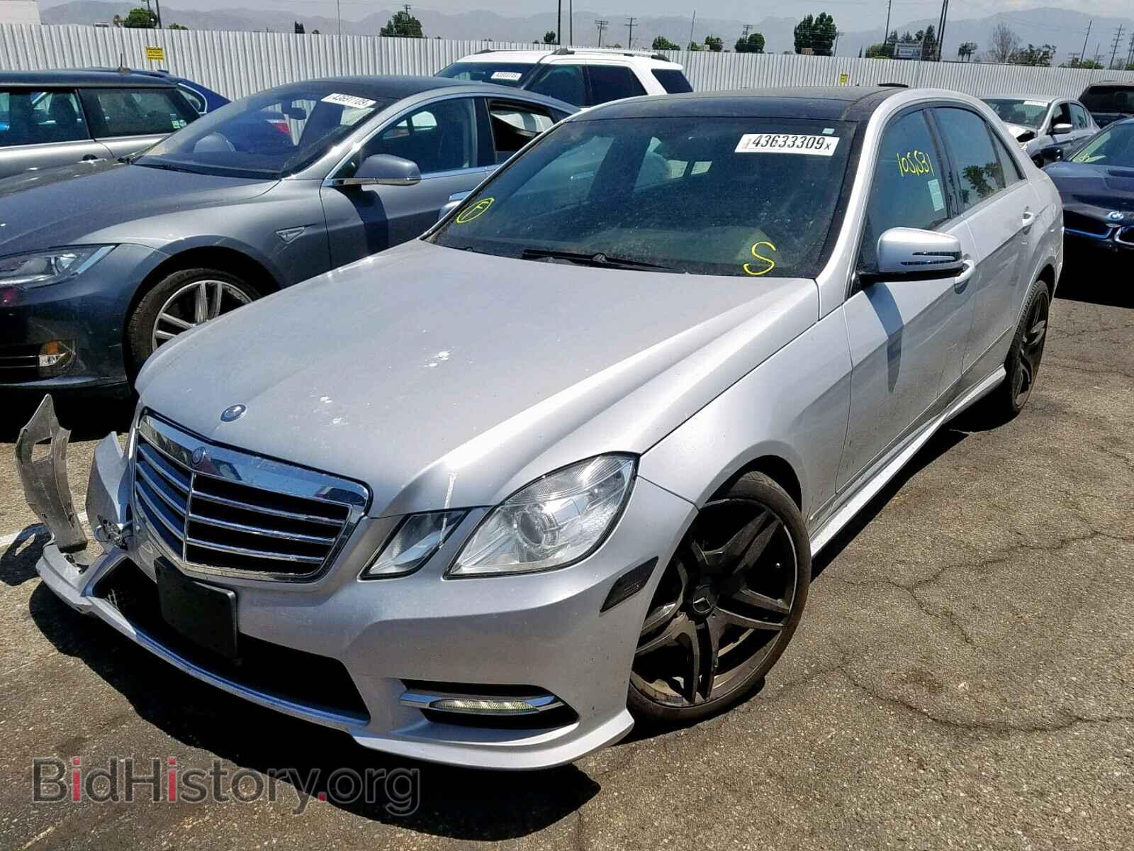 2012 MERCEDES-BENZ E 350 - VIN: WDDHF5KB9CA595478 - Фото 2