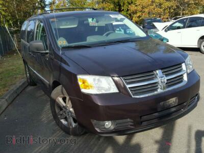2010 Dodge CARAVAN Grand Cara, black — VIN 2D4RN6DXXAR336462, Copart