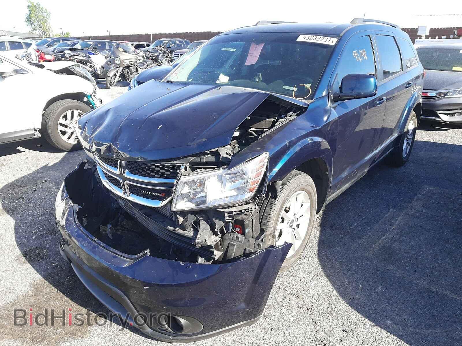 2013 DODGE JOURNEY - VIN: 3C4PDCBB7DT723338 - Фото 2