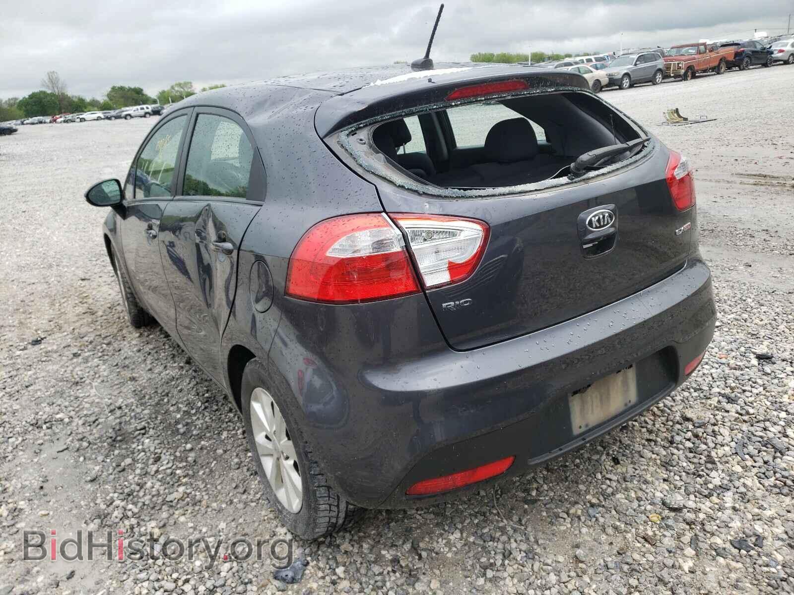 2012 KIA RIO - VIN: KNADN5A36C6037724 - Фото 3
