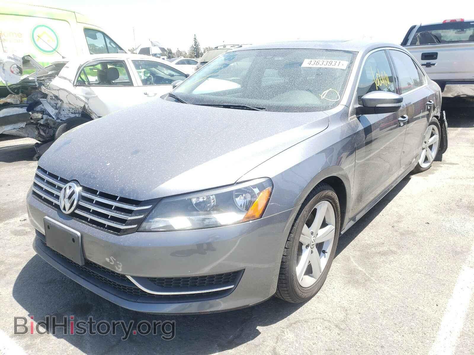 2013 VOLKSWAGEN PASSAT - VIN: 1VWBN7A33DC118315 - Фото 2