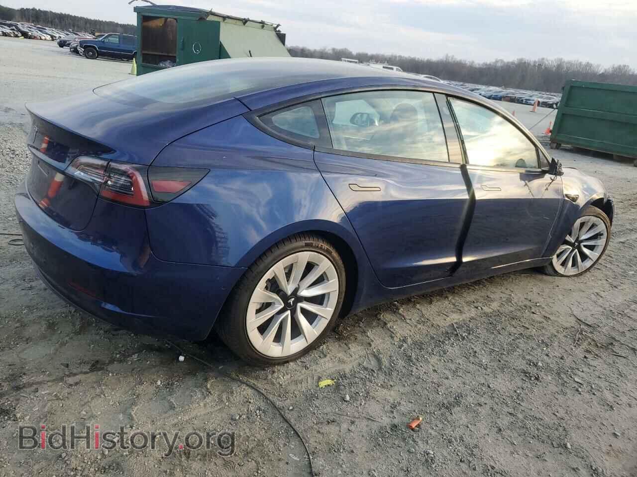 2022 TESLA MODEL 3 - VIN: 5YJ3E1EA2NF192083 - Photo 3