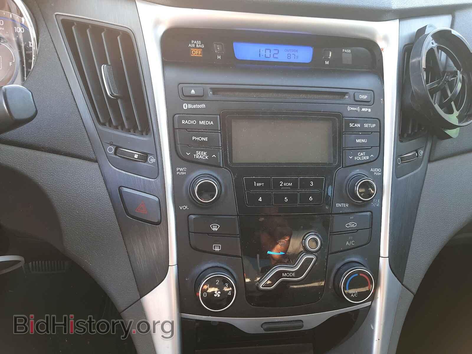 2012 HYUNDAI SONATA - VIN: 5NPEB4AC7CH448839 - Фото 9