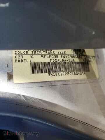 2012 NISSAN VERSA - VIN: 3N1BC1CP2CK804394 - Фото 10