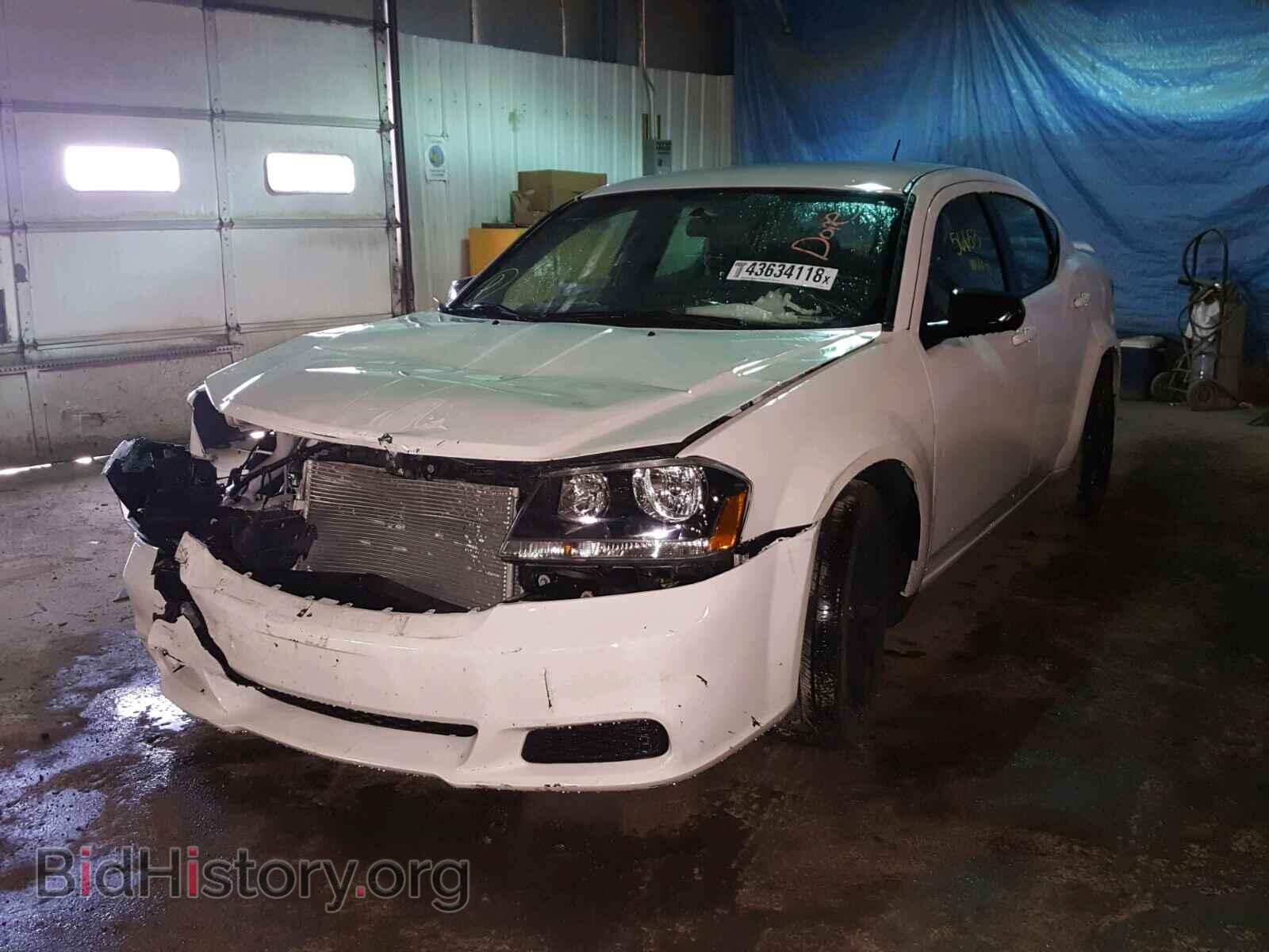 2014 DODGE AVENGER - VIN: 1C3CDZAB7EN203021 - Фото 2