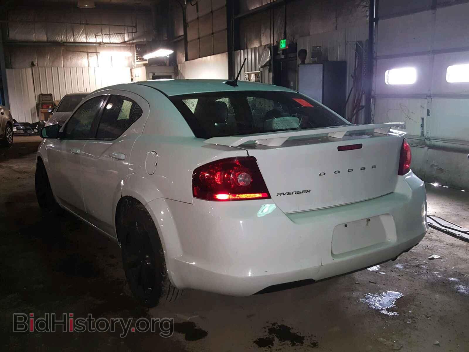 2014 DODGE AVENGER - VIN: 1C3CDZAB7EN203021 - Фото 3