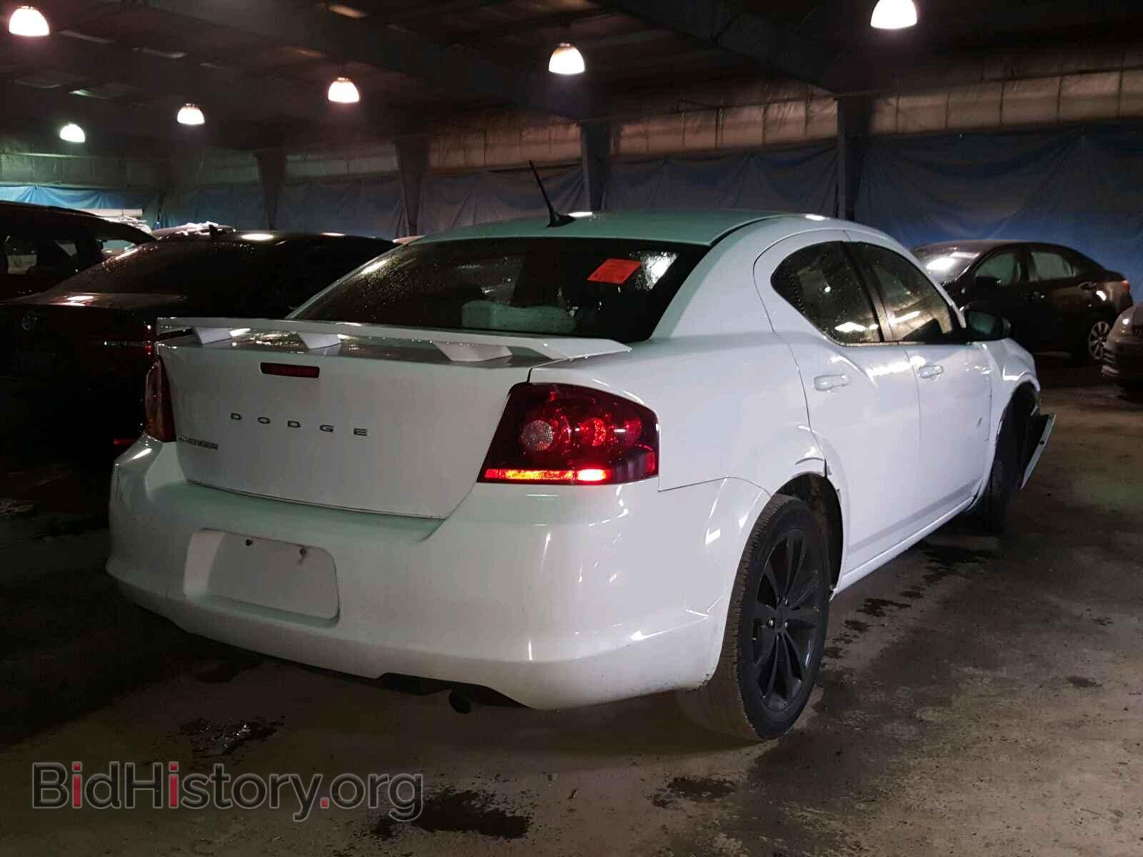 2014 DODGE AVENGER - VIN: 1C3CDZAB7EN203021 - Фото 4