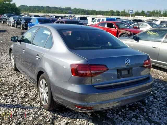 2017 VOLKSWAGEN JETTA - VIN: 3VW2B7AJXHM238060 - Фото 3
