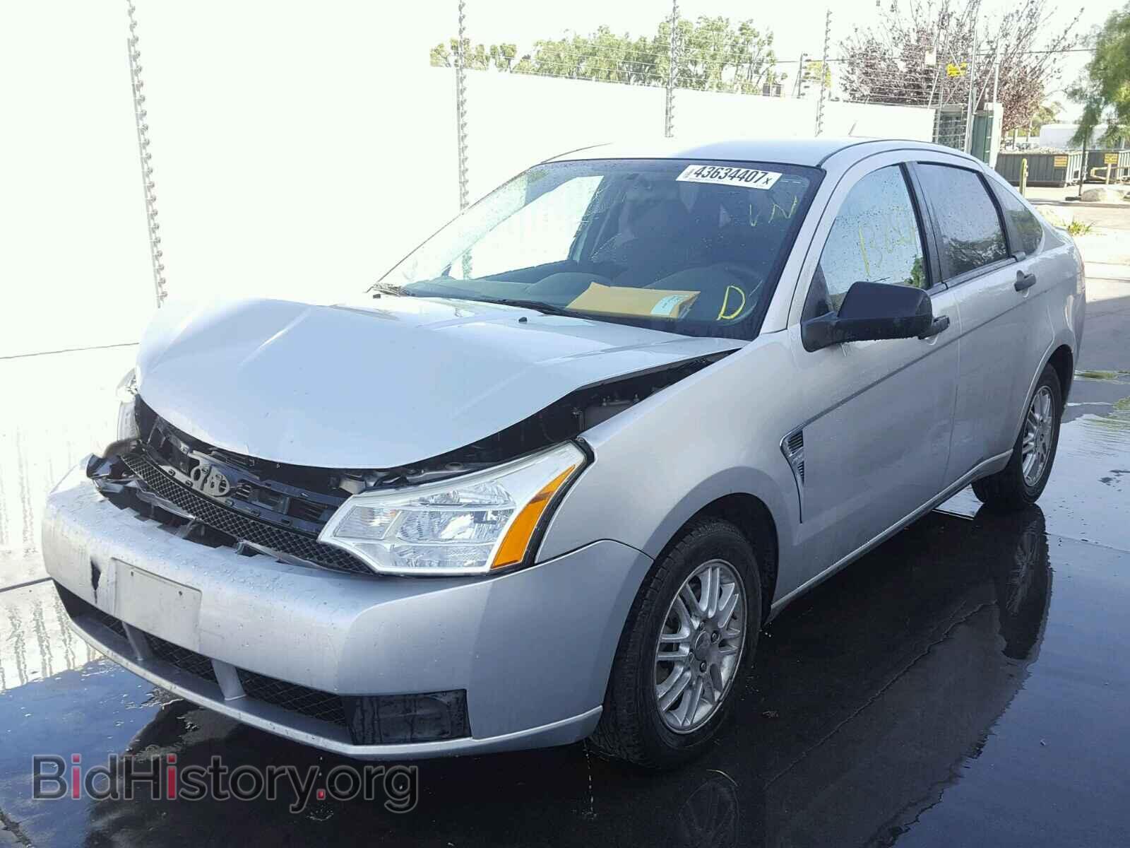 2008 FORD FOCUS - VIN: 1FAHP35N88W109745 - Фото 2