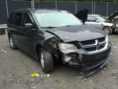 2011 Dodge CARAVAN Grand Cara, gray — VIN 2D4RN3DG5BR738535, Copart