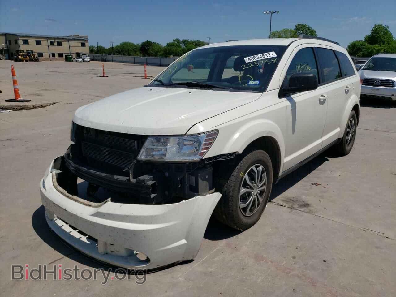 2012 DODGE JOURNEY - VIN: 3C4PDCAB5CT223758 - Фото 2