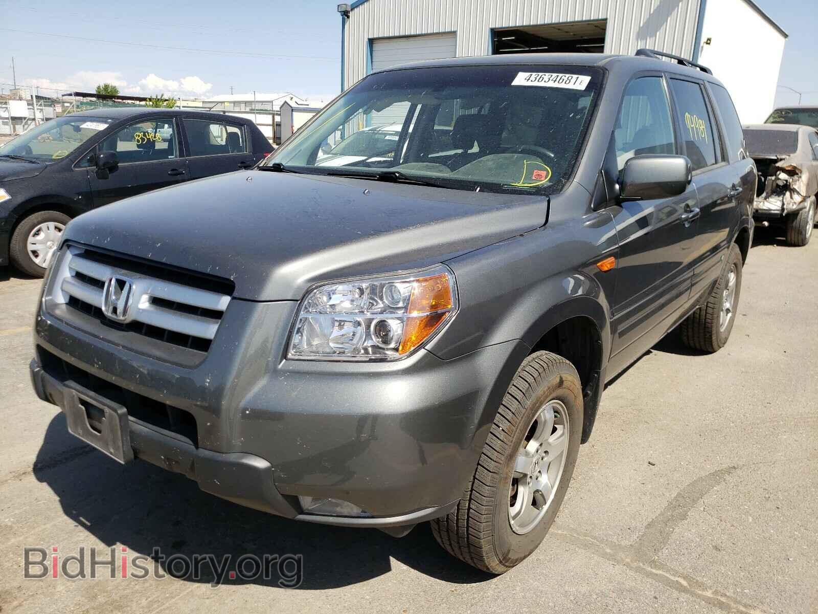 2008 HONDA PILOT - VIN: 5FNYF18508B039787 - Фото 2