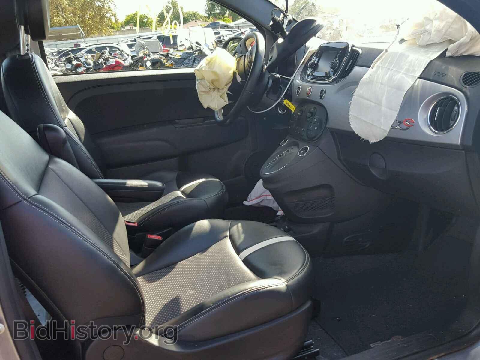 2017 FIAT 500 - VIN: 3C3CFFGE3HT609246 - Фото 5