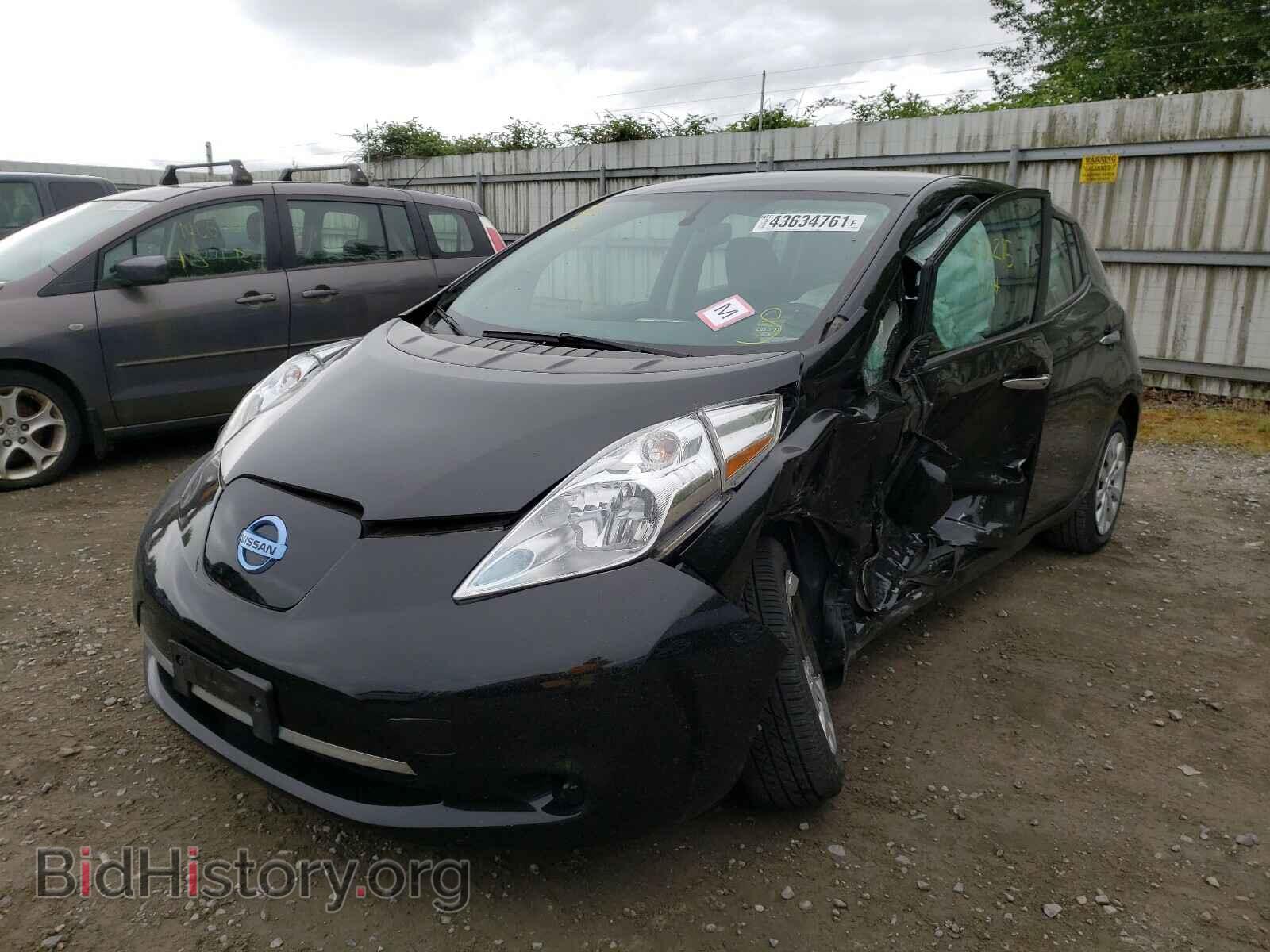 2015 NISSAN LEAF - VIN: 1N4AZ0CP6FC300688 - Фото 2