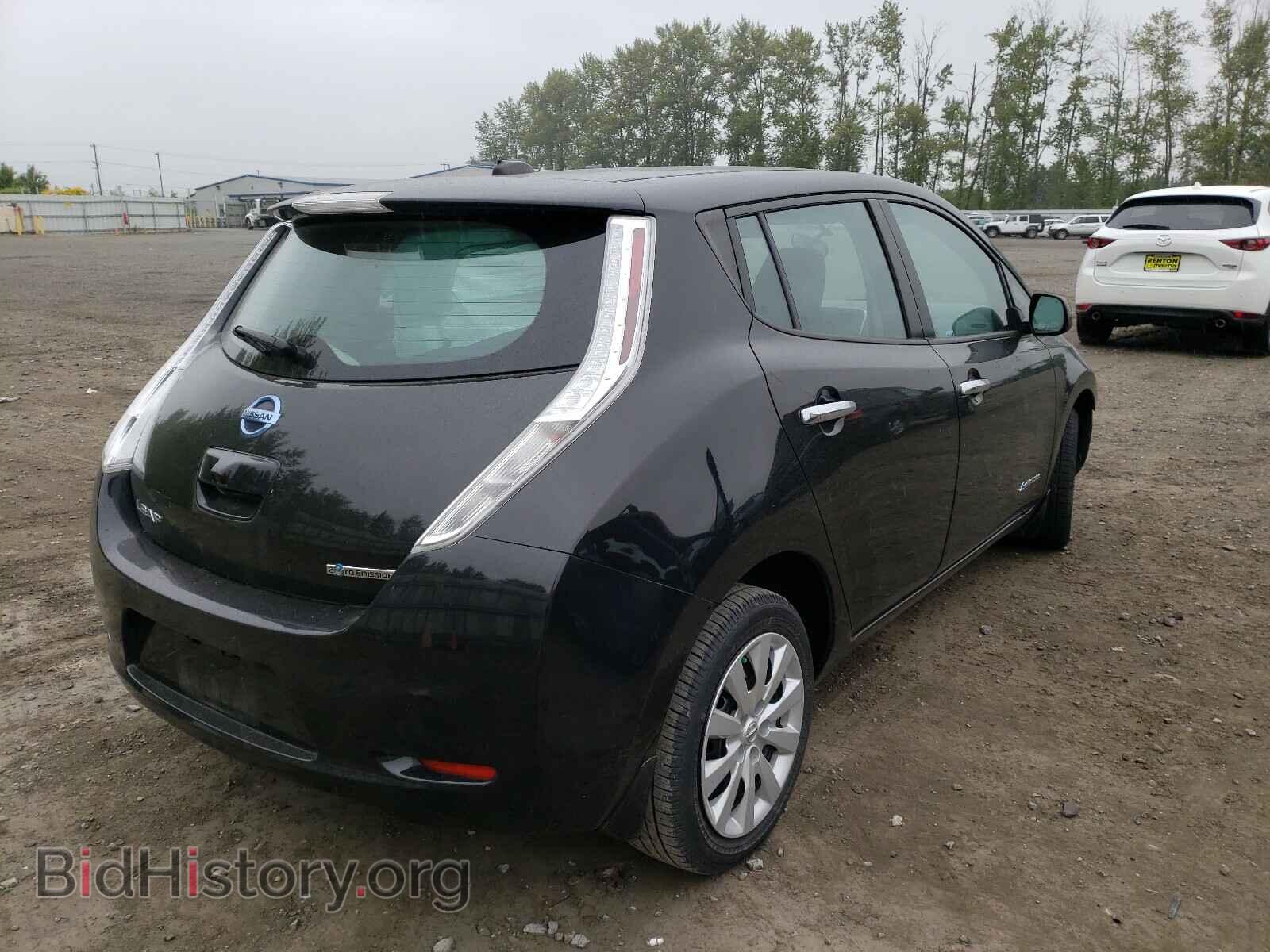 2015 NISSAN LEAF - VIN: 1N4AZ0CP6FC300688 - Фото 4
