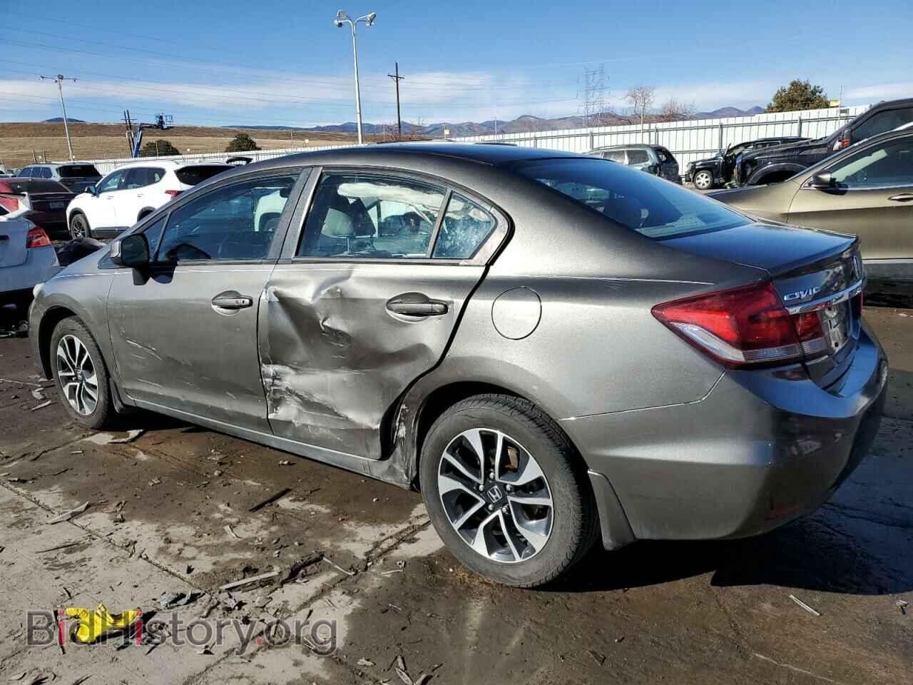 2015 HONDA CIVIC - VIN: 19XFB2F86FE000646 - Фото 2